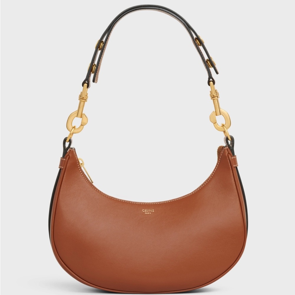 CELINE MEDIUM STRAP AVA BAG IN SMOOTH